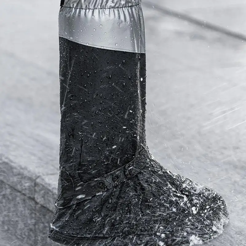 Непромокаема мушама за мотоциклет, колоездене, под наем, мъже и жени, за многократна употреба бахилы, Защитни капаци за обувки