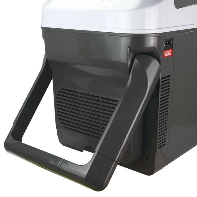 35L ac DC12, 24V авто преносими къмпинг хладилник за пикник с фризер, мини-хладилник охладител кутия термоелектрически охладител топло