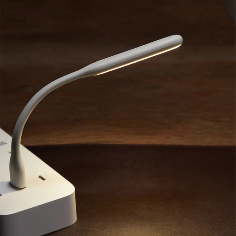Youpin ZMI, преносима USB led лампа с ключ 2,5 W, 5 нива на яркост, аварийно USB лампа за захранване /лаптоп