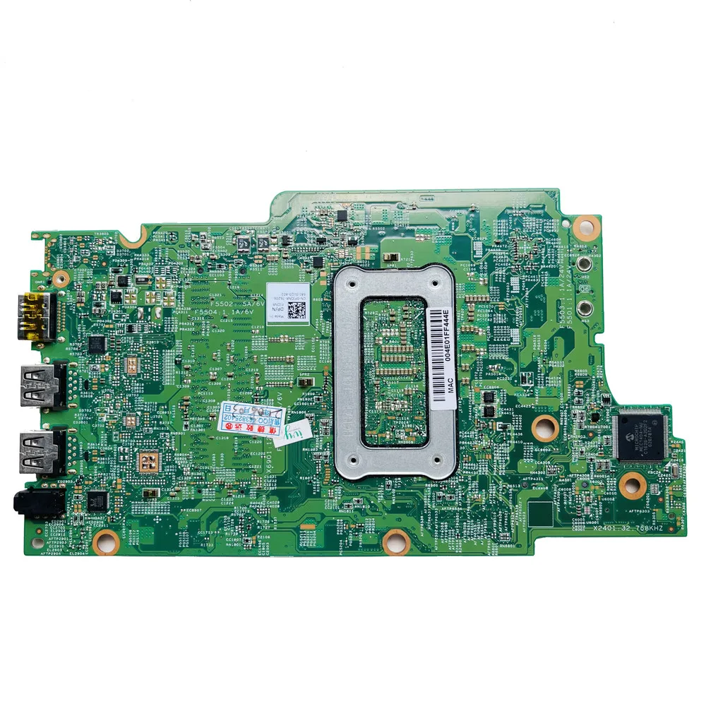 Използва се за дънната платка на лаптоп DELL INSPIRON 5368 5568 с процесор I7-6500U DDR4 MB CN-0PJDNR 0PJDNR PJDNR 100% Тестван Бърза доставка