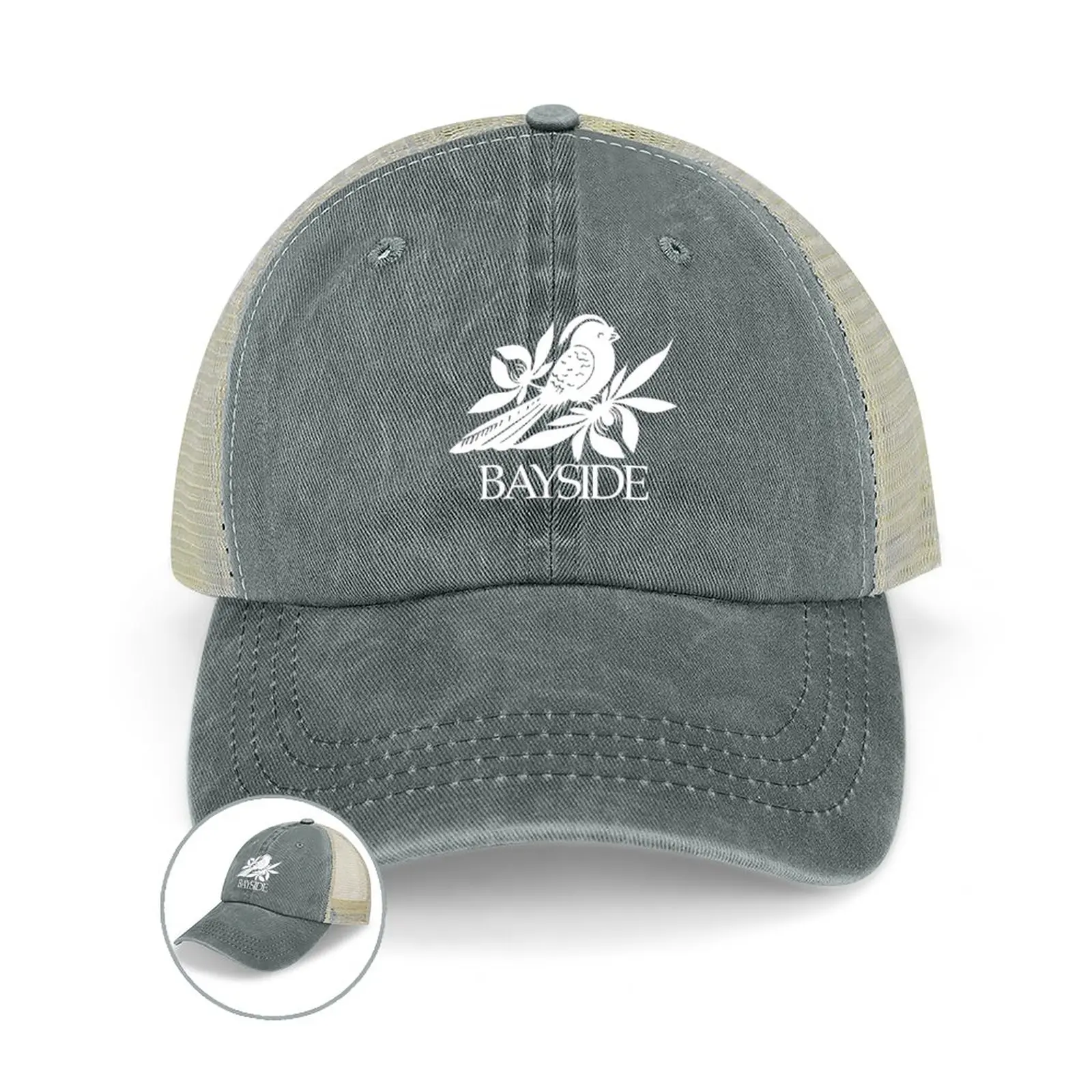Тениска Bayside Band Essential, ковбойская шапка, шапка за коня, забавна шапка с топлинна козирка, вафен за голф, мъжки и дамски