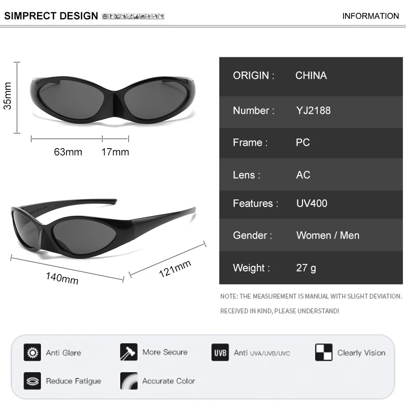 SIMPRECT steampunk Y2K Слънчеви Очила дамски 2023 Луксозни Маркови дизайнерски Слънчеви Очила с защита от uv Мъжки ретро Реколта нюанси за жени