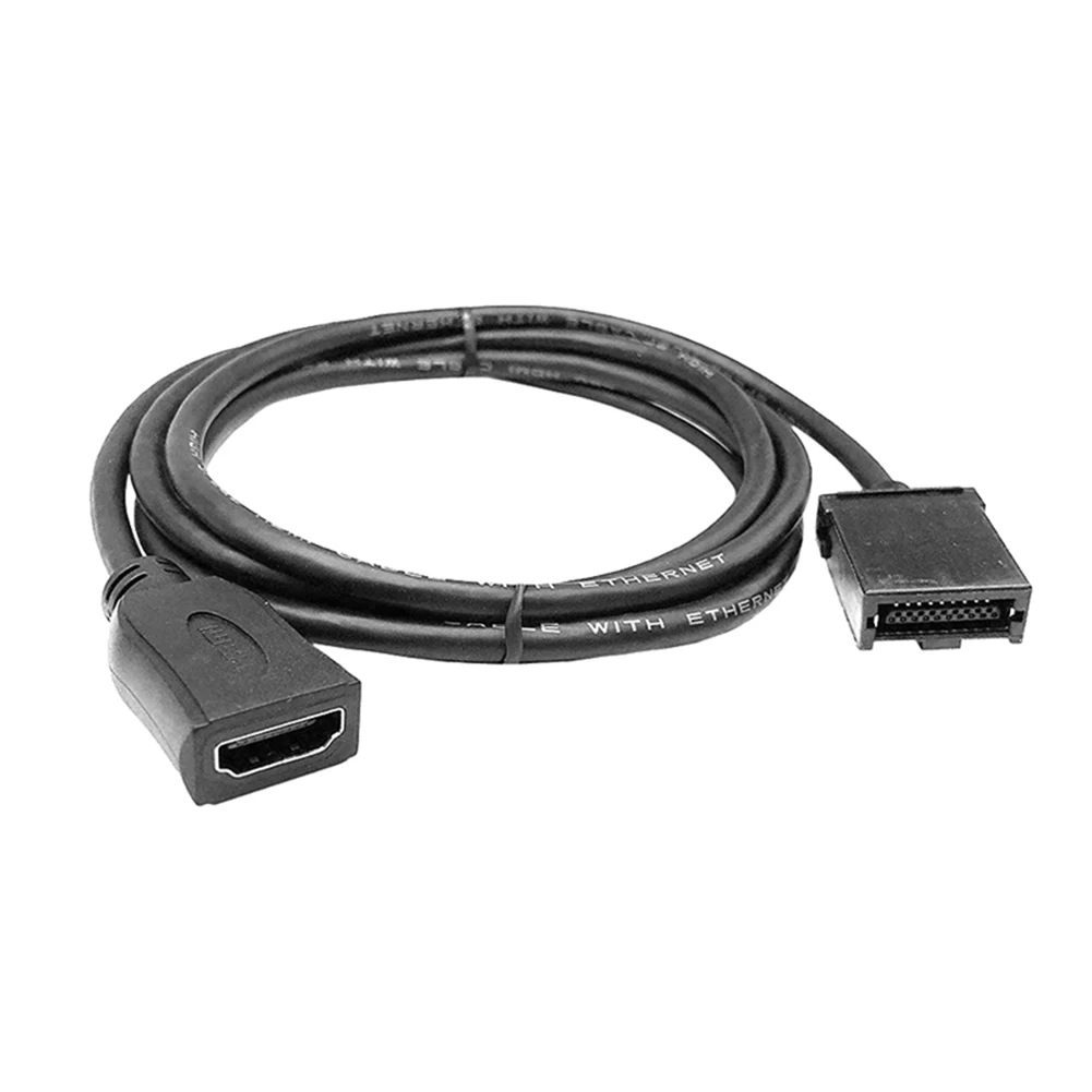 Авто HD-видео Кабел E Тип На конектора, което е съвместимо с HDMI адаптер, Кабел E-Type Към Конектора HD-видео за авто камион