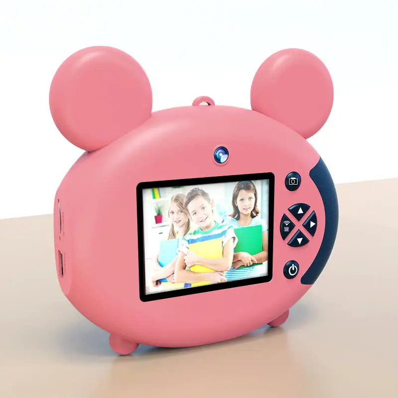 Най-добре продаваният за потребителска електроника, 2,0-инчов LCD проекционная камера 1080P, сладък дизайн, детска играчка камера