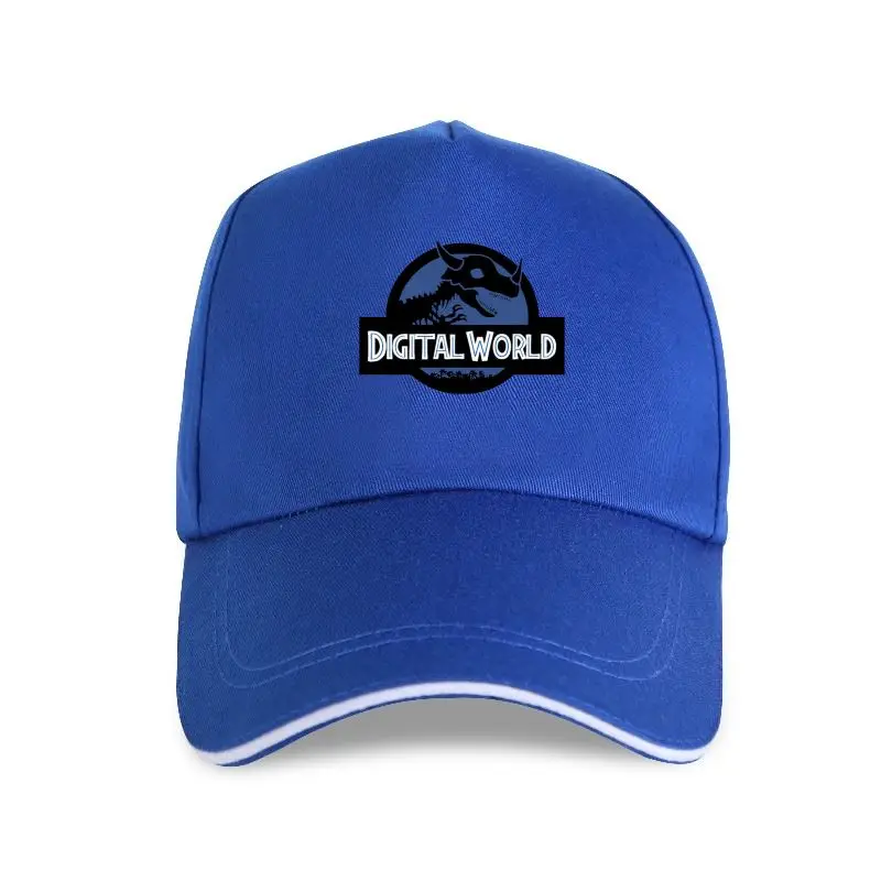 нова шапка 2021 Гореща разпродажба Модерен летен стил Готина ретро бейзболна шапка на Digital World Digimon Park-Високо качество на Ежедневни