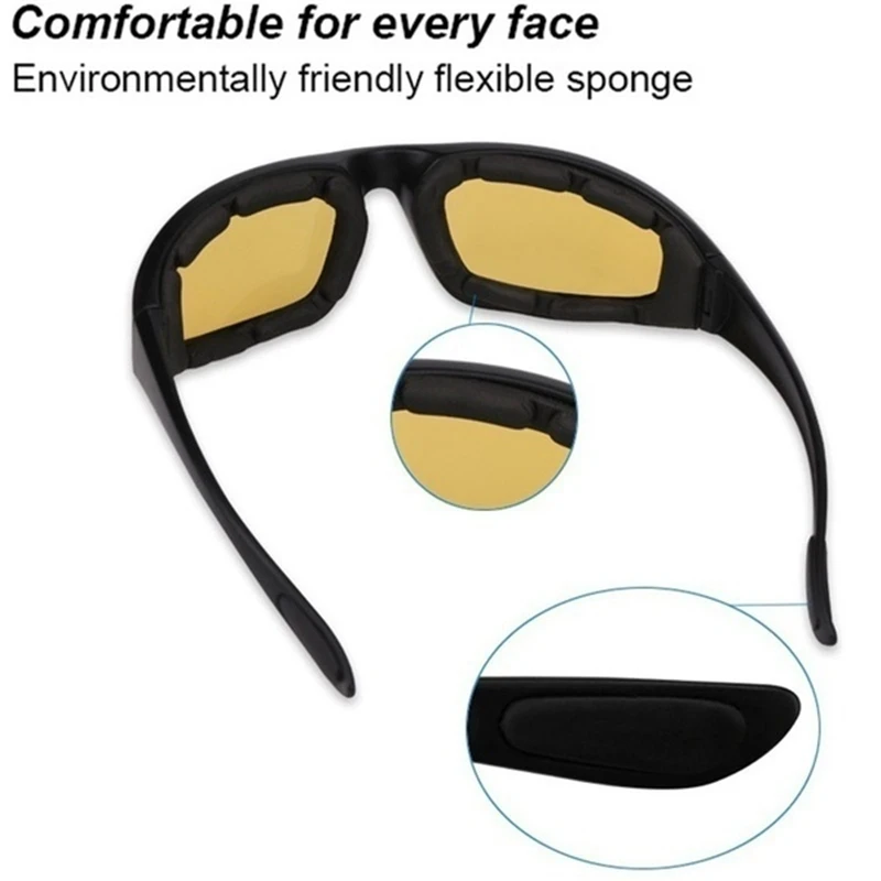 1 бр. ветроупорен мотоциклетни очила мъжки реколта за ретро UV мотоциклетни моторни очила за спорт на открито и Ски-очила за колоездене, конна езда