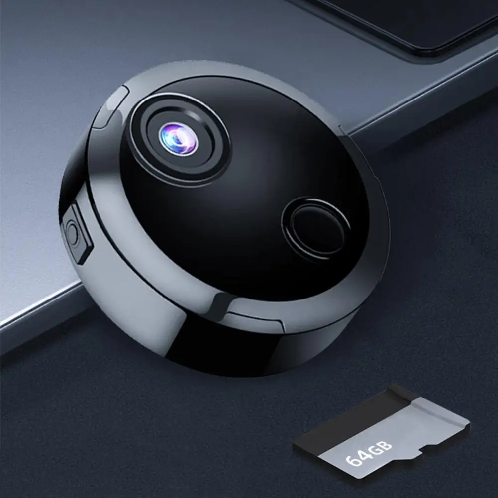 Компактна професионална WiFi IP камера за видеонаблюдение, пластмасова камера за наблюдение DC-5V за магазин
