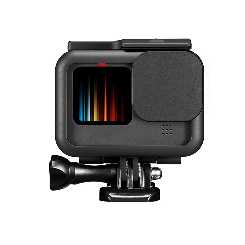 Висококачествен Черен Защитен Корпус Калъф за Определяне на GoPro Hero 9 Аксесоари Капачка за обектива от TPU Рамка за екшън камери Комплекти рамка