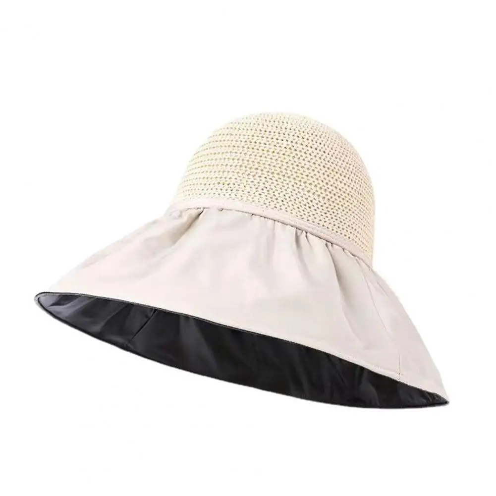 Модерна дамска шапка, вязаный купол, сгъваема дамски однотонная шапка рибар, дишаща шапка за басейна, Модни Аксесоари