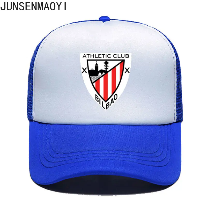 Нова Испанска бейзболна шапка с логото на клуба Espana Athletics Bilbao Heroes Iker Muniain Aduriz, Ежедневни Унисекс, Шапка шофьор на камион, Регулируеми Шапки