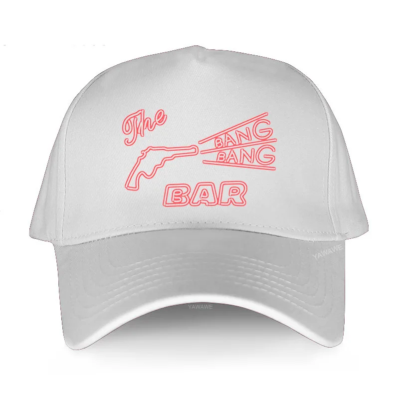 Мъжки памучен шапка на луксозна марка, спортна шапка за улицата, оригинална модерна бейзболна шапка лятна BANG BANG BAR, креативна шапка с принтом