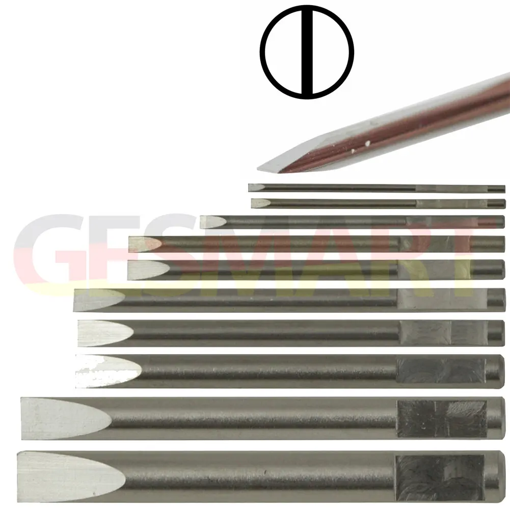 Сменяеми остриета ергономични отвертка 1.6 mm от неръждаема стомана Bergeon 30081