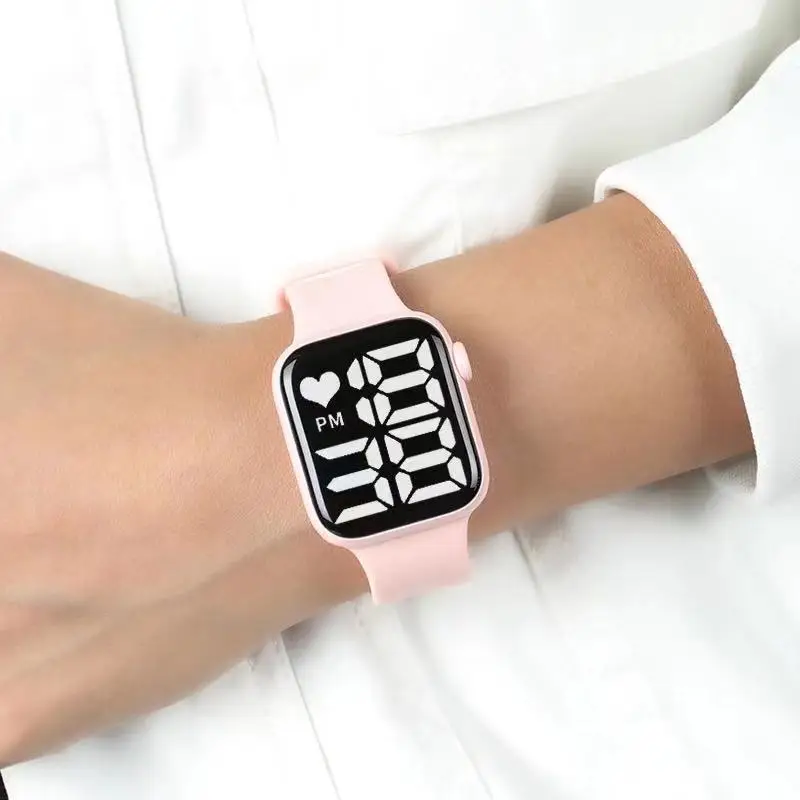 Модерен дигитален часовник 2022 за мъже и Жени, спортен водоустойчив силикон гривна, мъжки часовници, Луксозни електронни часовници heren horloge