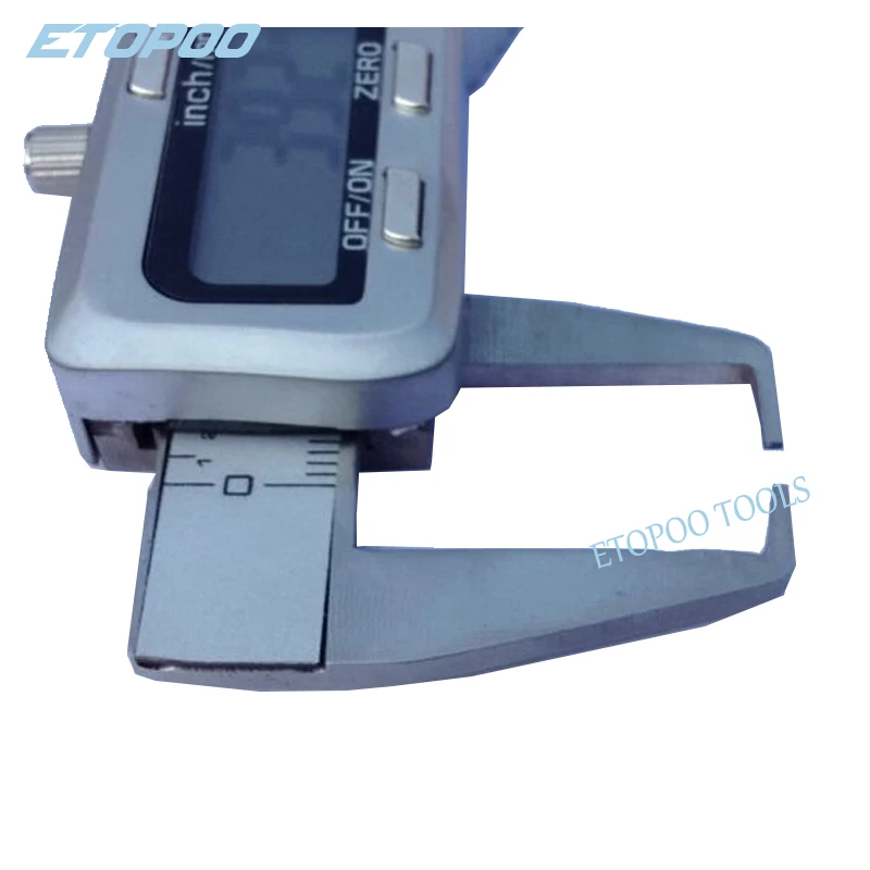 Стоматологичен електронен дигитален дисплей от неръждаема стомана Точност на външния шублер 0,01 mm Обхват 0-30 мм