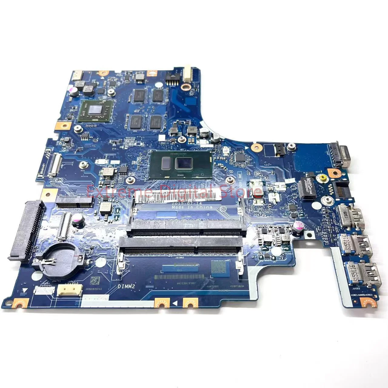 За Lenovo Ldeapad 500-151SK дънна платка на лаптоп LA-C851P с процесор I3-6100U I5-6200U I7-6500U DDR3 100% тествана Работа