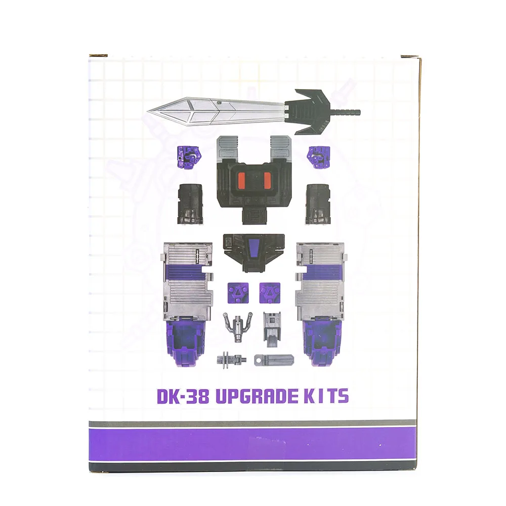 Нови комплекти за обновяване на дизайн на ДНК играчка-робот трансформатор DK-38 DK38 за Legacy Menasor в наличност