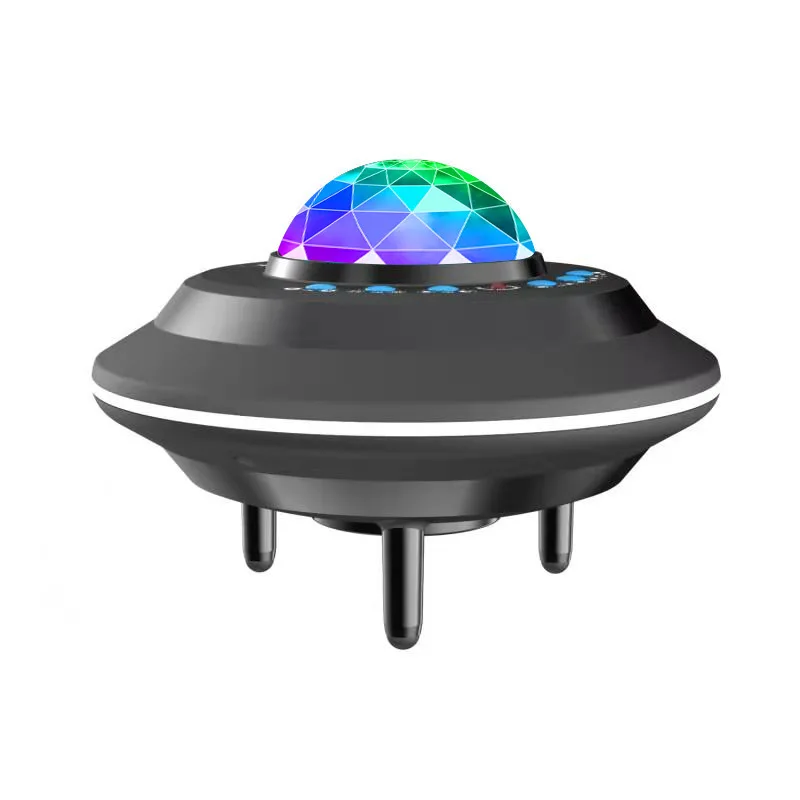 Проектор, лампа Aurora Moon Star Sky USB Bluetooth Музикален лампа с нощно led водна лазерен лека нощ играчка