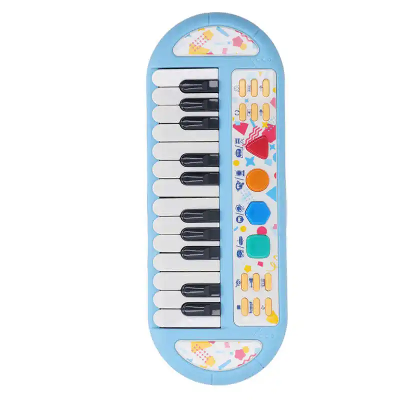 инструменти, детска клавиатура, пиано, 24 клавишите, мултифункционален интелигентна обучение детско електронно пиано, играчка за момчета и момичета