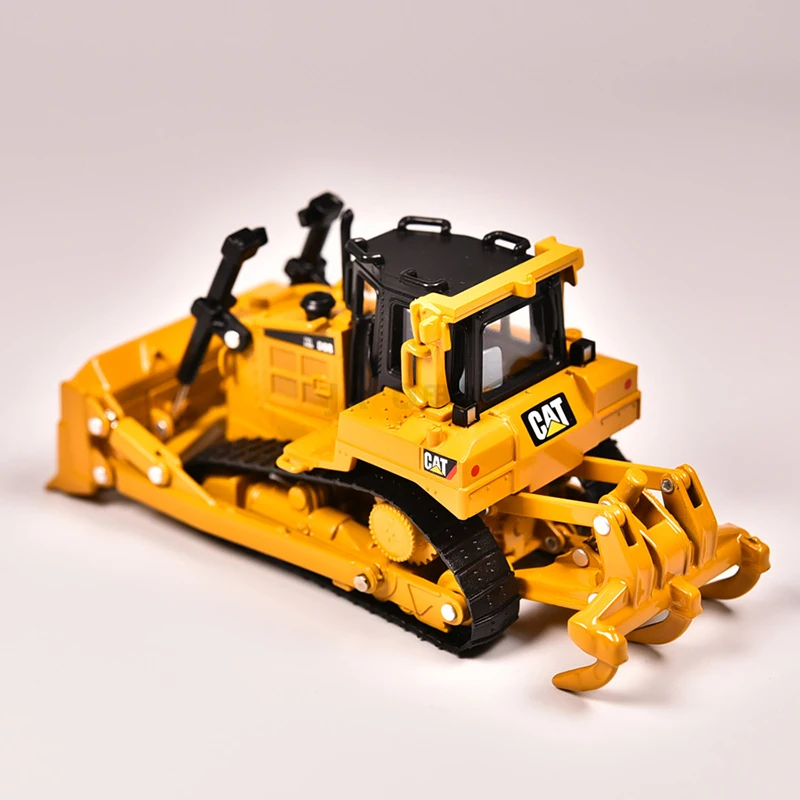 Верижен булдозер CAT XLD6R за моделиране на строителна техника в мащаб 1/64 от сплав, модел на автомобила, подарък за възрастни и деца, играчка кола