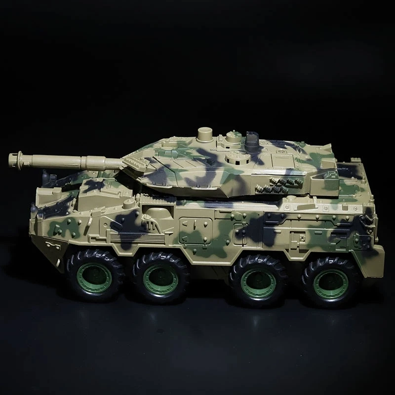 Нова пластмасова голям модел бронирани машини, имитация на звук и светлина, военни играчки за джипове, играчки-танкове, търговия на едро
