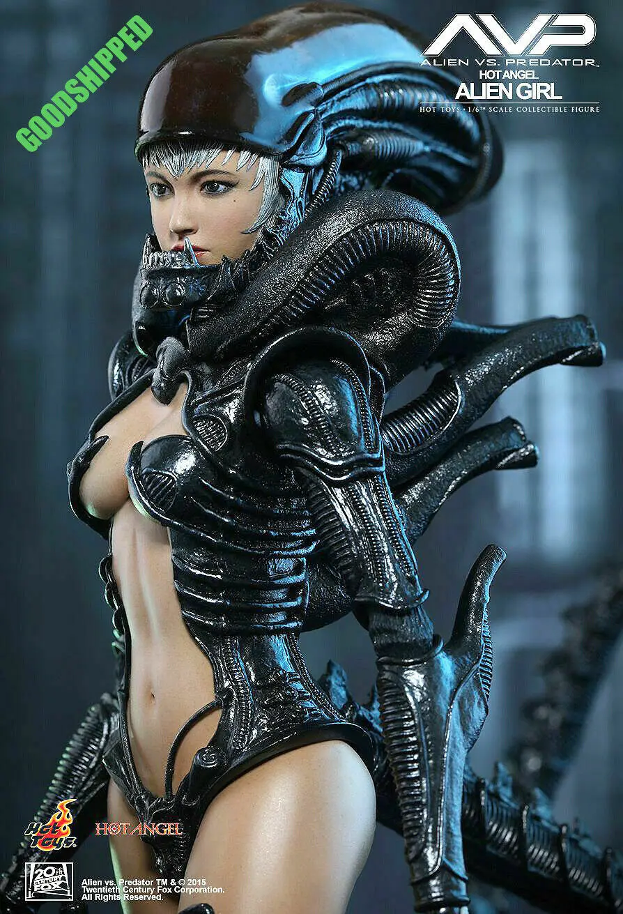Готово! Hot Toys HAS002 Alien VS. Хищник AVP Горещ Ангел 1/6 фигурка извънземна момичета