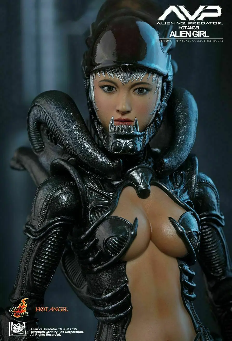 Готово! Hot Toys HAS002 Alien VS. Хищник AVP Горещ Ангел 1/6 фигурка извънземна момичета