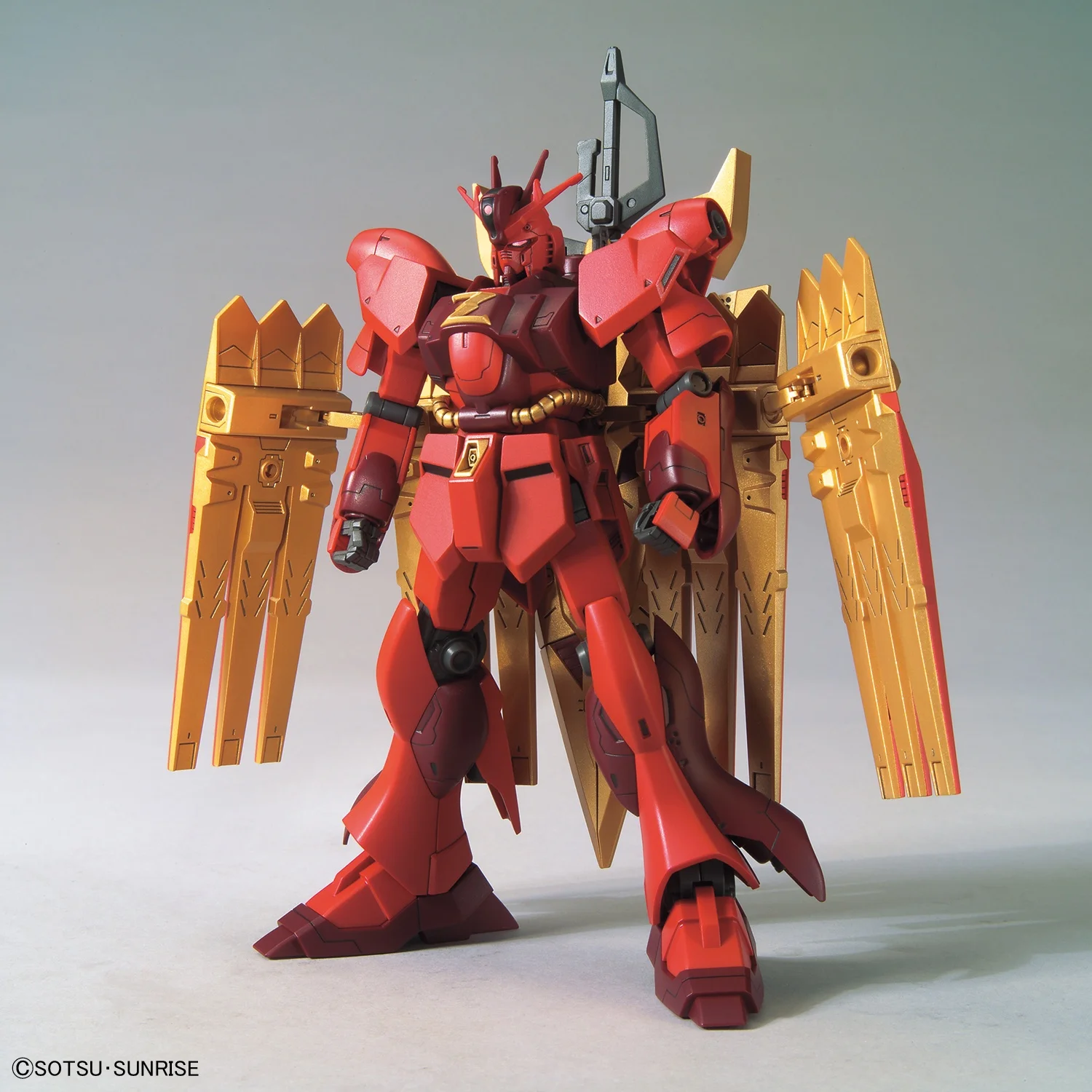 BANDAI Original HGBD: R 1/144 Мобилен костюм Nu-Zeon Gundam Gundam Build Gunpla Model Kit В събирането на