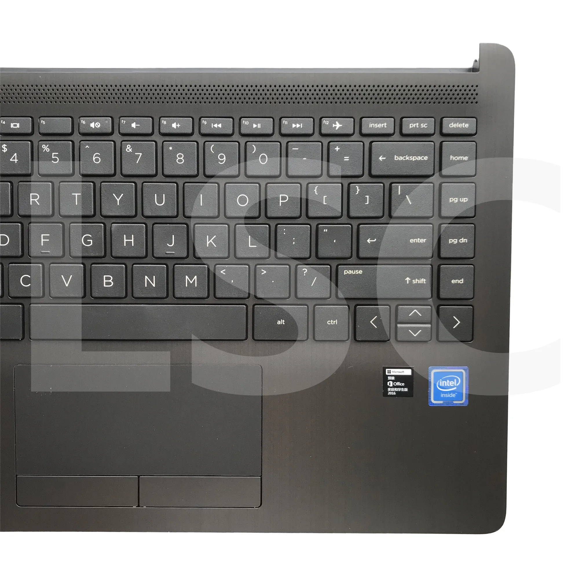 LSC Нов за HP 14т-CF 14-CF 14Т-DF 14-DK C на Горния капак на корпуса с клавиатура Сив цвят L24818-001 Американска подредба