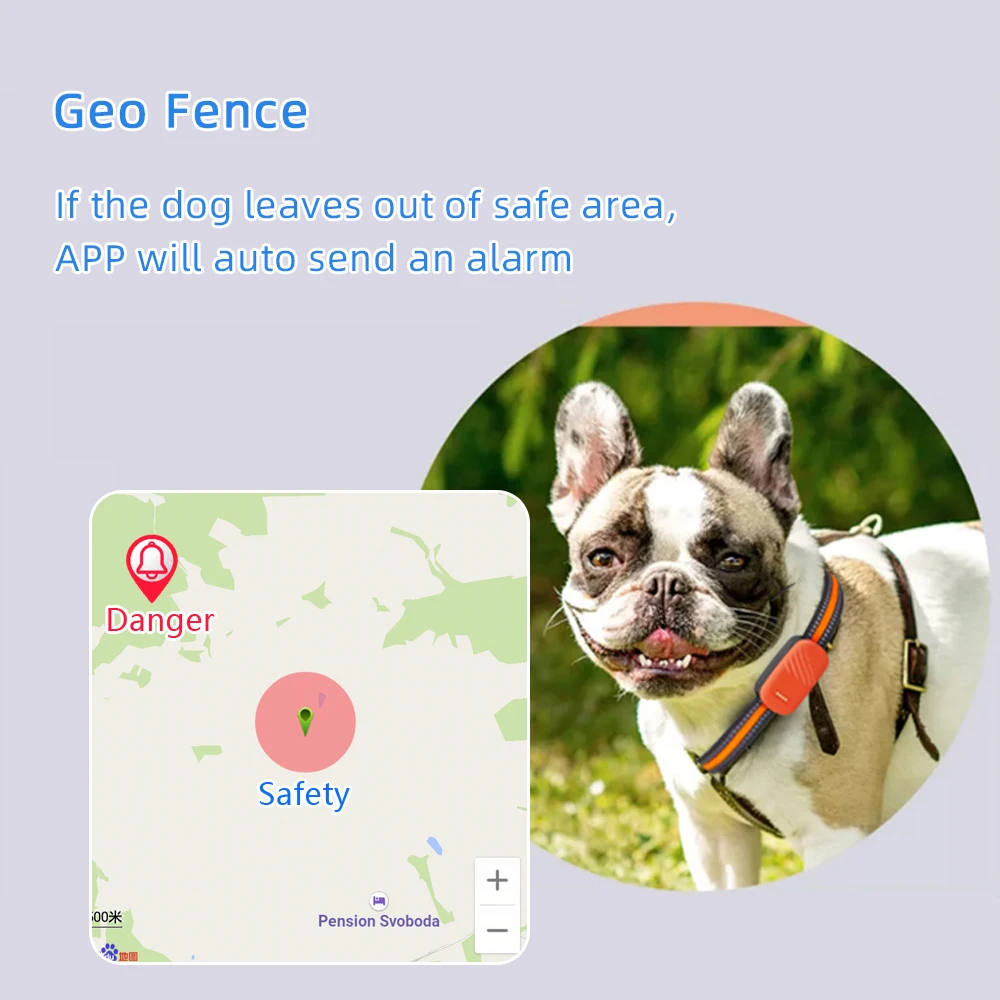 G51 4G, GPS тракер за домашни любимци, водоустойчив, анти-изгубен локатор, умен яка, приложение за дистанционно управление на устройството за кучета, котки и животни