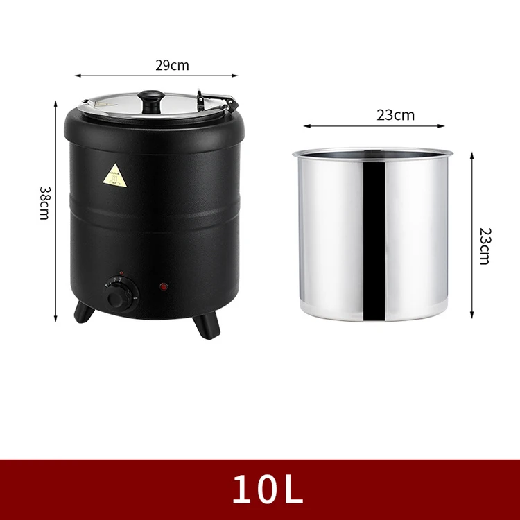 контейнер за затопляне супа хранително качество, най-добрата електрическа тенджера за загряване на супа от неръждаема стомана, електрически тенджери за готвене