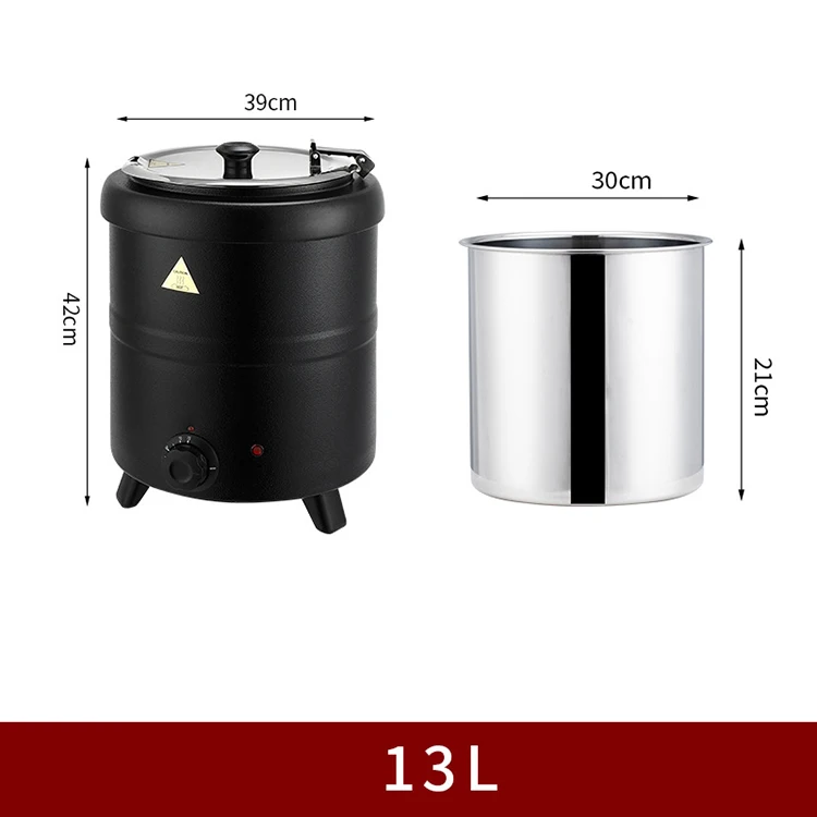контейнер за затопляне супа хранително качество, най-добрата електрическа тенджера за загряване на супа от неръждаема стомана, електрически тенджери за готвене
