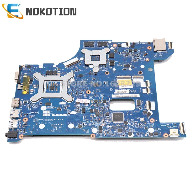 NOKOTION За Lenovo Thinkpad E531 дънна Платка на лаптоп VILE2 NM-A044 FRU 04Y1301 04Y1302 дънна Платка HM77 DDR3 Geforce gpu 710m