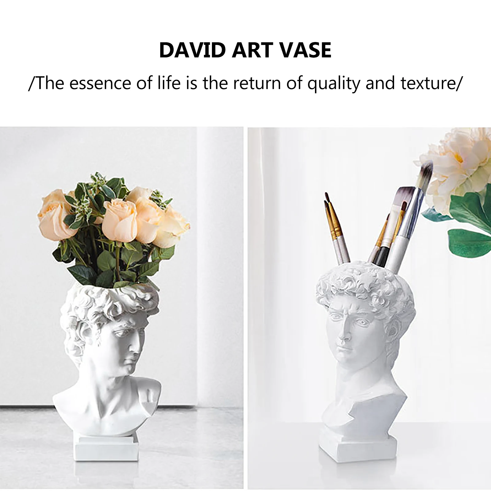 Статуята, ваза за цветя, Глинена форма на Ръчно изработени, човешката скулптура, саксия, Форма от бетон, цимент, смола, Форма за извършване на