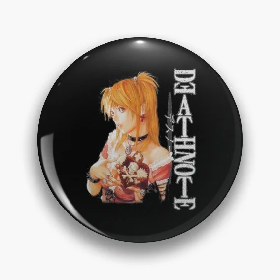 Иконата-жени Death Note, красиви метални подаръци, сладка манга, скъпа брошка на поръчка, яка, забавна ревера