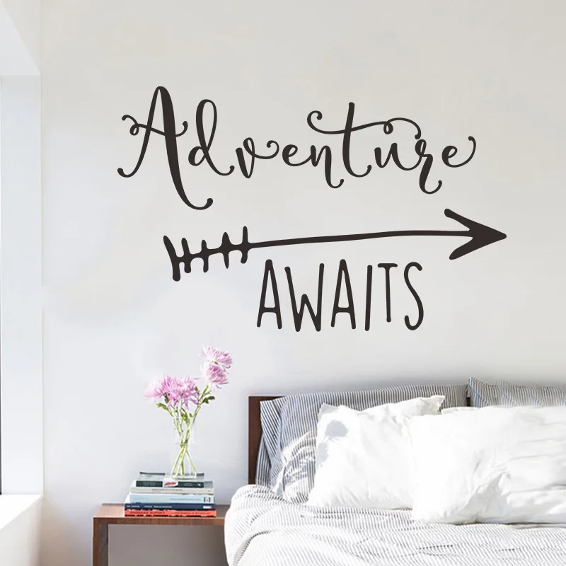 Креативни стикери за стена с надпис английската азбука, украса на атмосферата на кухни, спални, самозалепващи се, могат да бъдат отстранени, дизайн стени