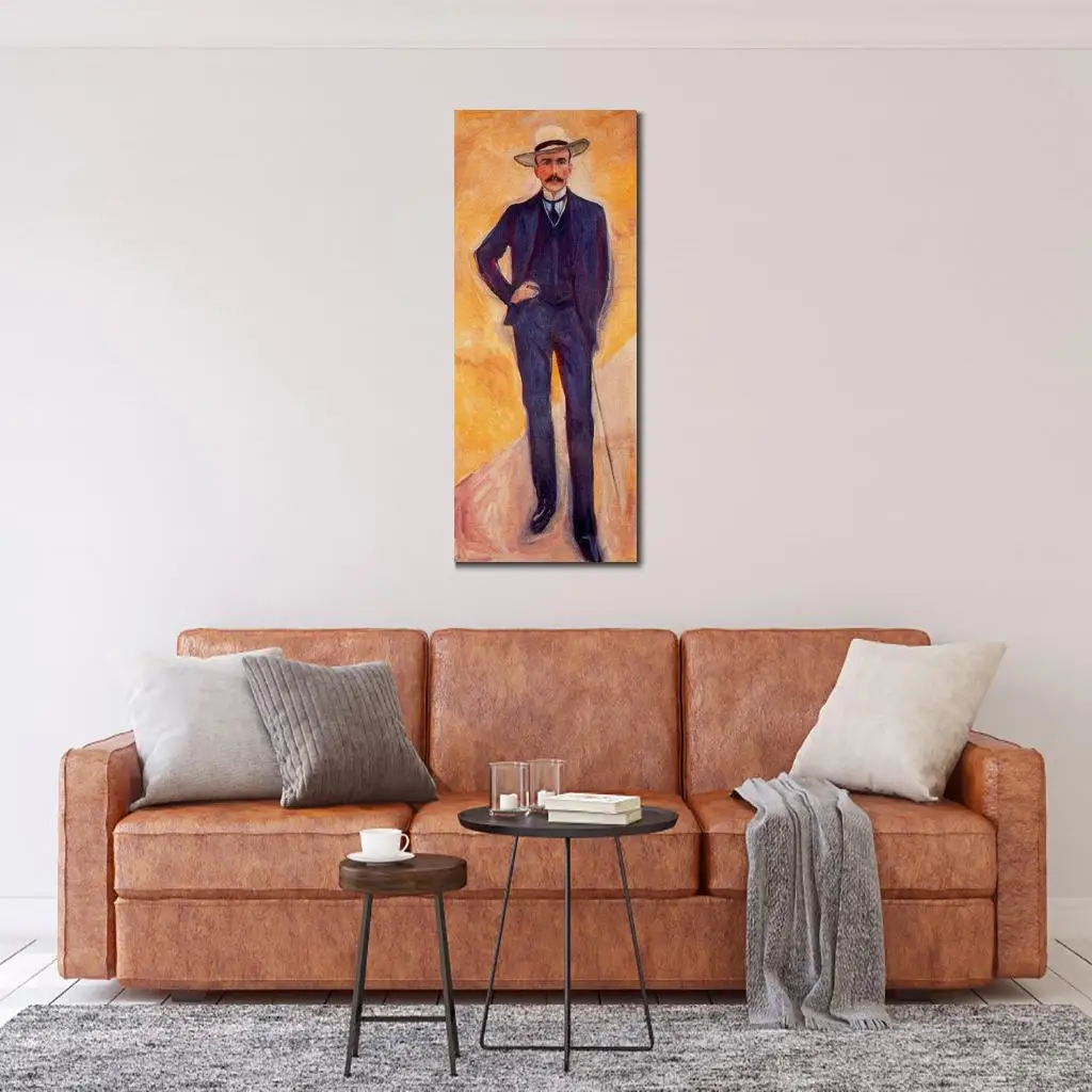 Граф Хари Кеслер Едуард Мунк картина за украса спални Високо качество