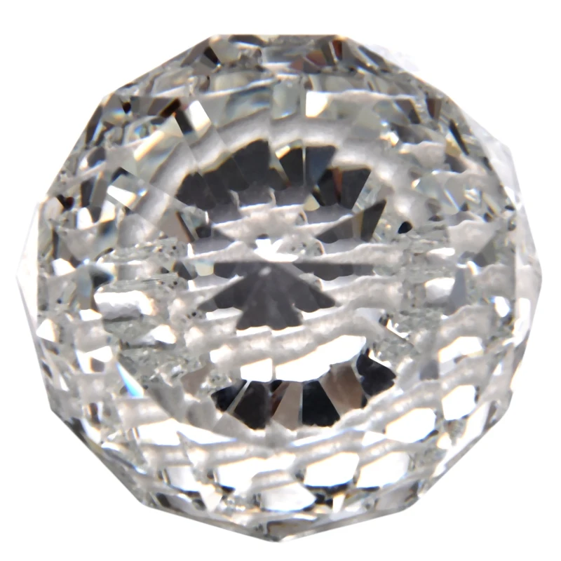 20X40 мм фън шуй Фасетиран украшающий кристална окачен топка (прозрачен)