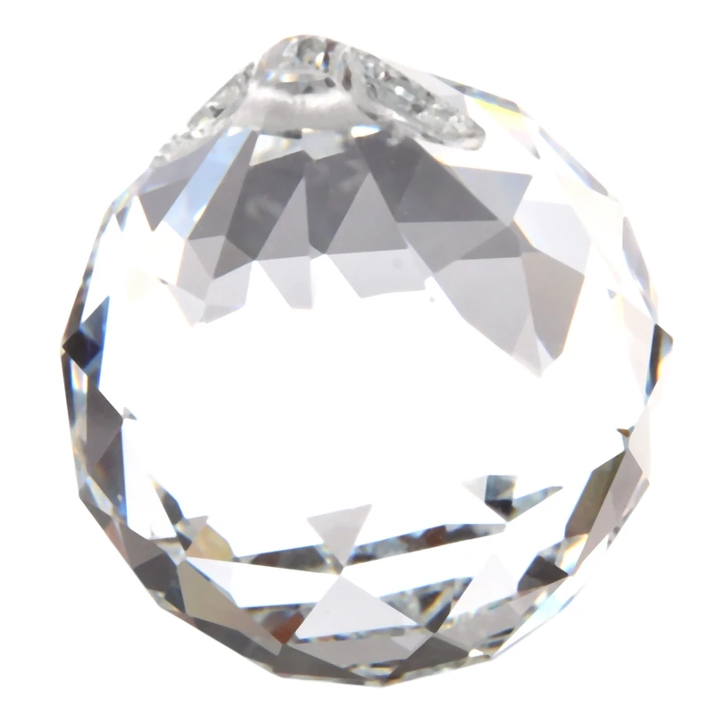 20X40 мм фън шуй Фасетиран украшающий кристална окачен топка (прозрачен)