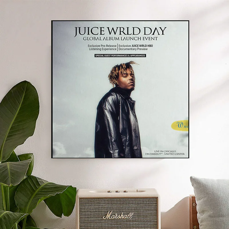 Плакат Juice Wrld Звезда рап, хип-хоп, 