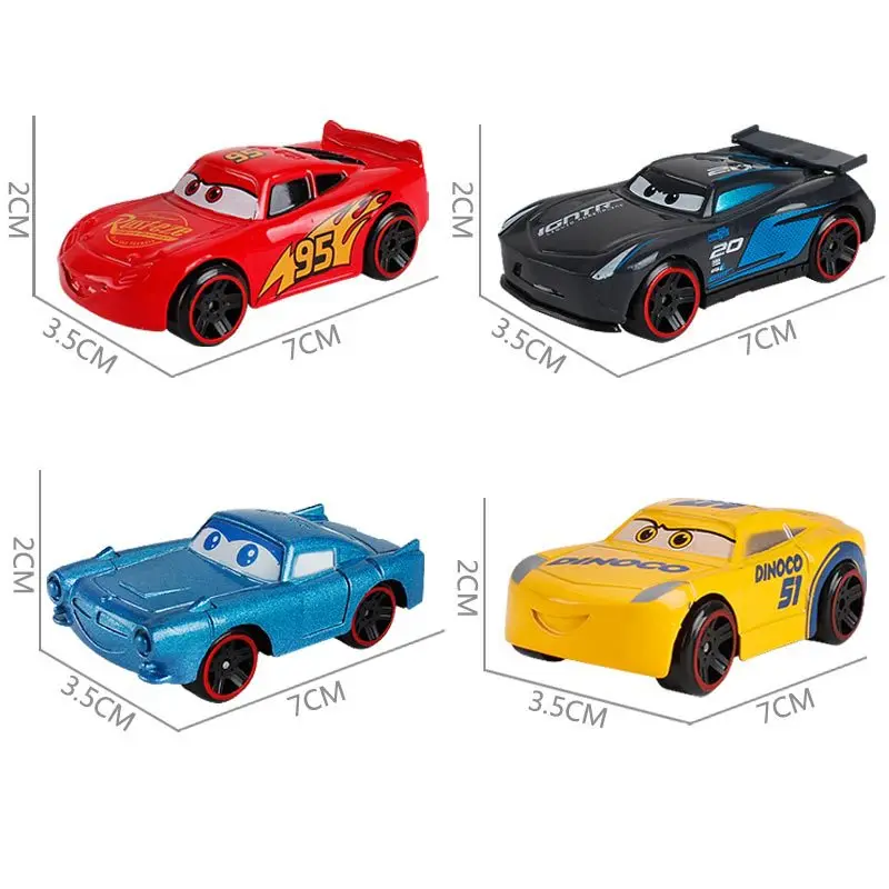 Мащаб 1:800 Disney Pixar Cars Преносима Подарък Кутия Изтегления Контейнерен Автомобил Lightning McQueen, Хвърли под натиск От Сплав, Автомобили, Камиони, Играчки Molde