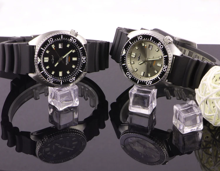 Часовници Heimdallr Turtle Abalone Diver е От Сапфир Стъкло NH35, Механични Ръчни Часовници 300 м, Водоустойчив Автоматично Луксозни Часовници За Мъже