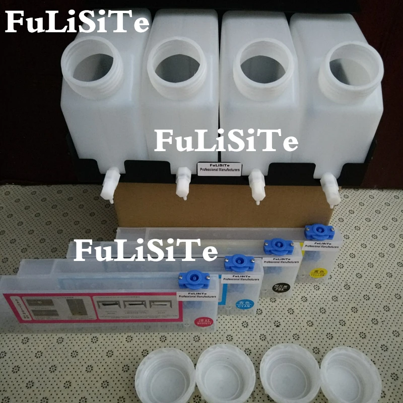 Система за подаване на мастило за принтер на базата на еко-разтворител JV33 за JV33 JV5 JV3 TS3 (4 патрона по 220 мл + 4 бутилки)