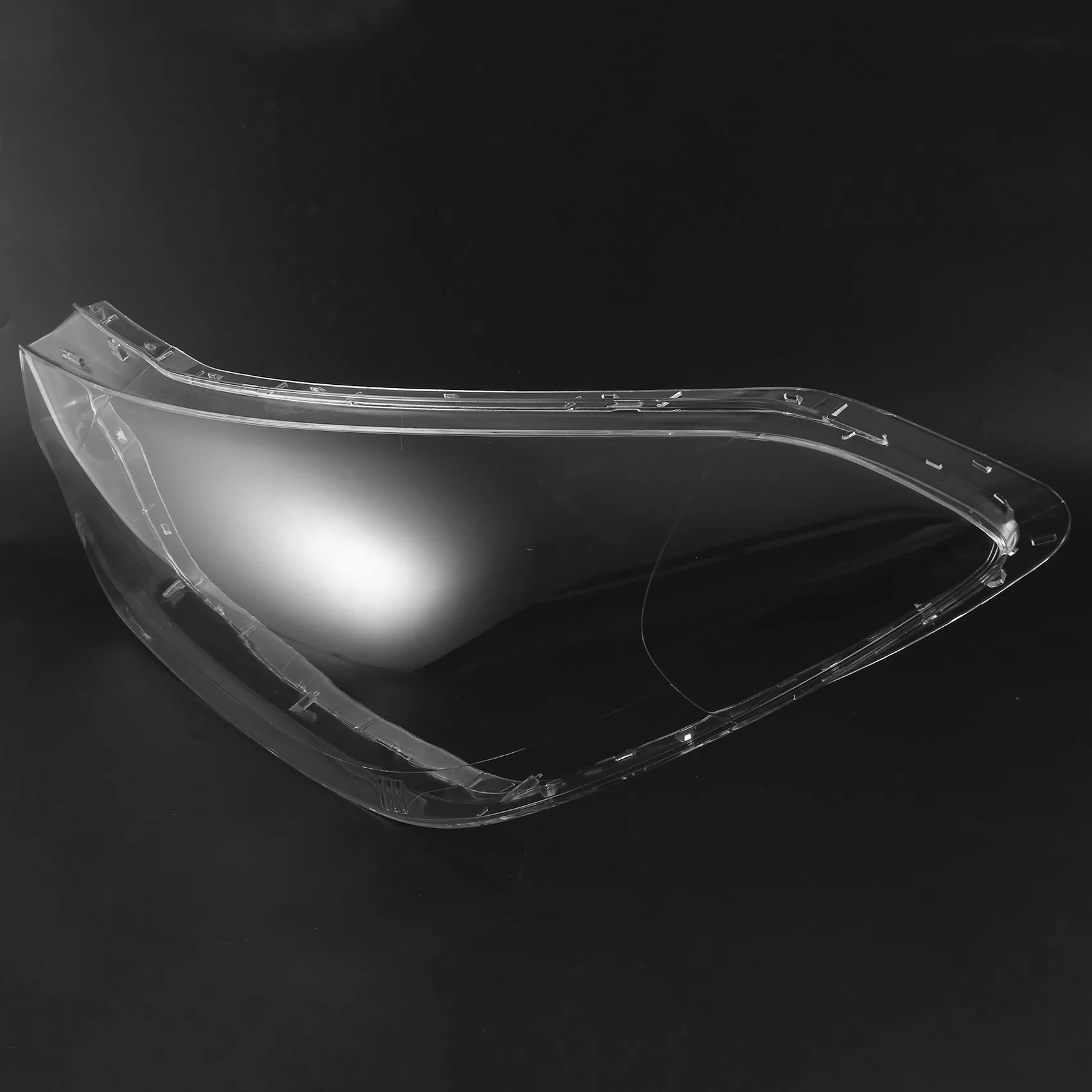 за Forte/Cerato/2014-2016 Левият страничен капак на фаровете на автомобила прозрачна лампа във формата на миди Стъкло на обектива