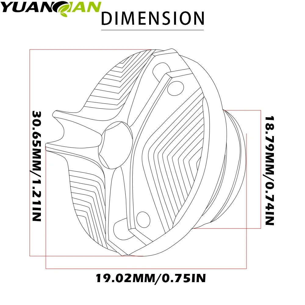За Yamaha FZ07 MT07 MT 07 MT-07 Tracer 2014-2018 2015 2016 2017 Висококачествено Алуминиево покритие Маслоналивной инкрустация с логото на MT-07