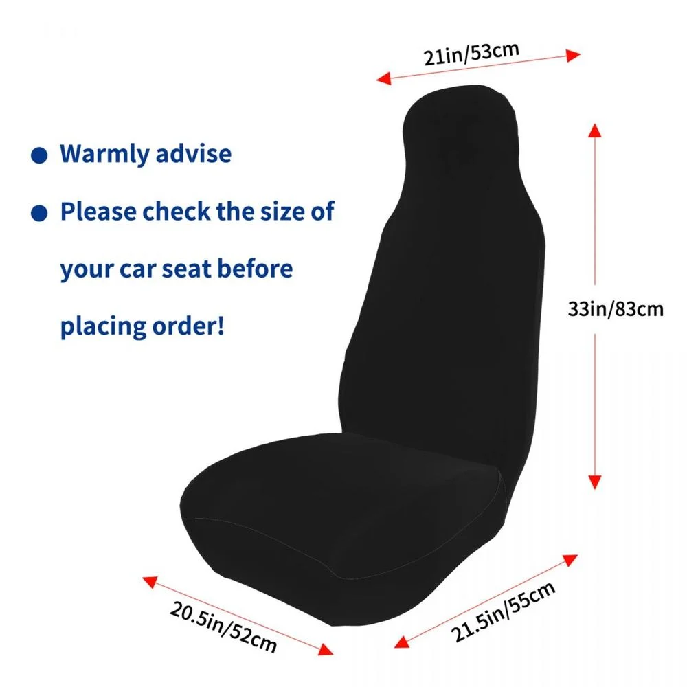 Калъфи за автомобилни седалки с принтом Джак-Ръсел-териер All Might Animal Автомобилни аксесоари, Опаковки от 2 универсални защитни покривала за предните седалки