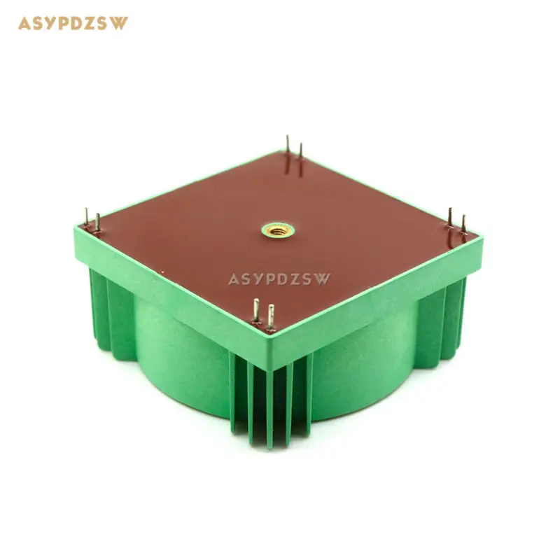 50ВА Зелен квадратен 50 W Фланец toroidal трансформатор M50-03 с изходно напрежение ac 12 (2*12)
