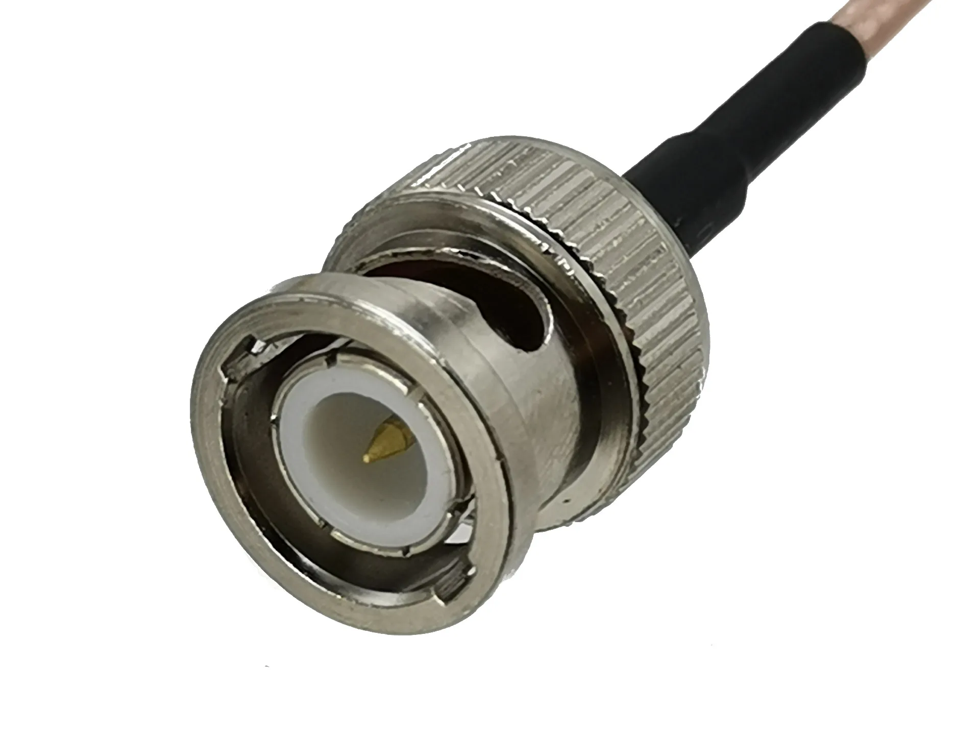 1бр мъжки RG316 BNC до гнездото BNC RF коаксиален конектор кабел за свързване с косичкой Нов 4 инча ~ 5 м