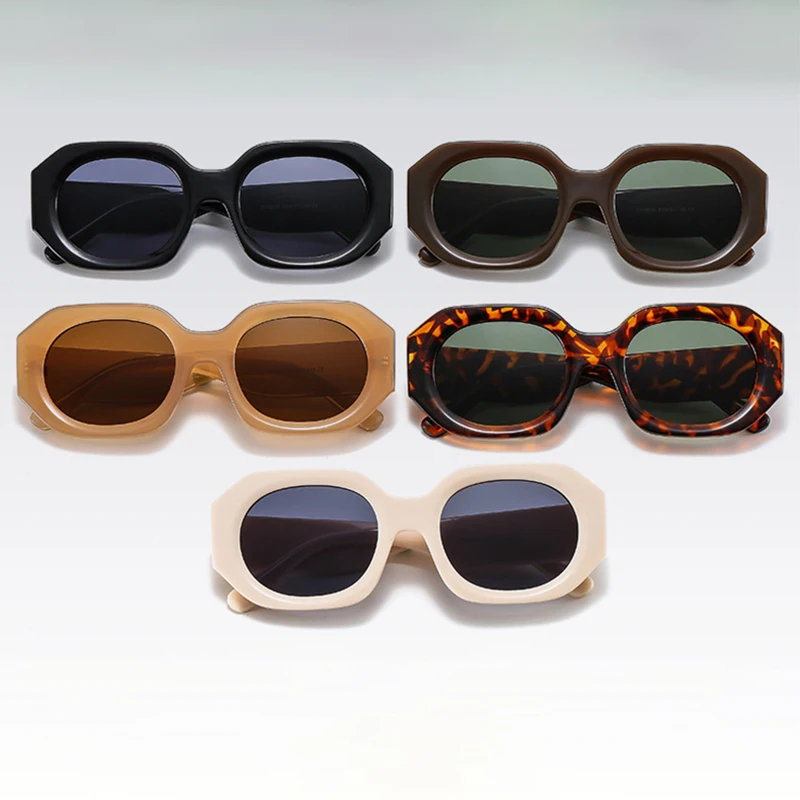 Imwete Класически малки квадратни слънчеви очила за жени, правоъгълни слънчеви очила за мъже, ретро брендовый дизайн, черни нюанси точки