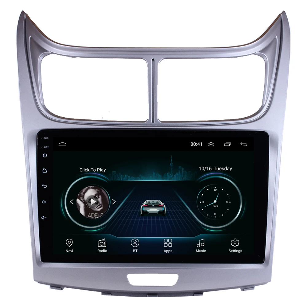 Автомобилен GPS Навигатор RoverOne За Chevrolet Sail 2009 2010 2011 2012 2013 Android 10 Радио-Стерео аудио плеър + Камера за Задно виждане