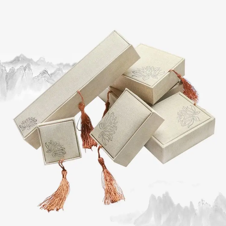 Китайската тънка бельо ковчег с пискюли във формата на лотос, гривна, висулка, колие, Кутия за съхранение, Нефритовая опаковъчна кутия